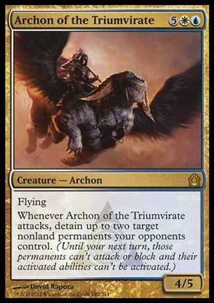 Magic the Gathering: Return to Ravnica (Base Set) card 142 Archon of the Triumvirate