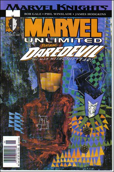 Daredevil (1998) issue 21-B Newstand Edition / Marvel Unlimited Cover