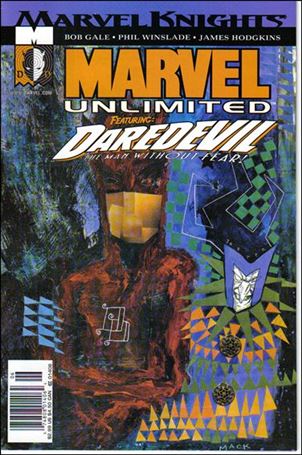 Daredevil (1998) issue 21-B Newstand Edition / Marvel Unlimited Cover