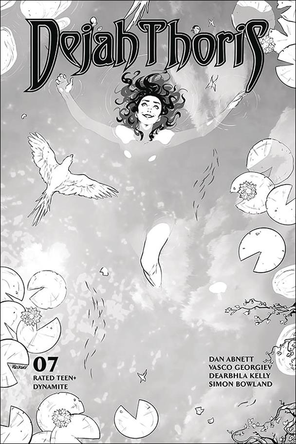 Dejah Thoris (2019) issue 7-M Vasco Georgiev 1:25 Black & White Cover