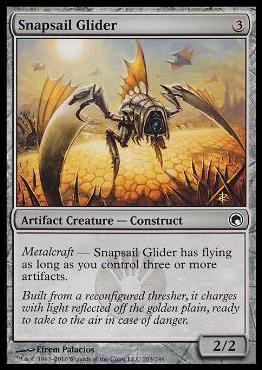 Magic the Gathering: Scars of Mirrodin (Base Set) card 203 Snapsail Glider