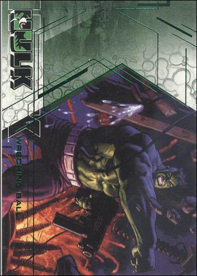 Hulk Film and Comic Cards (Base Set) card 57 Wrecking Ball
