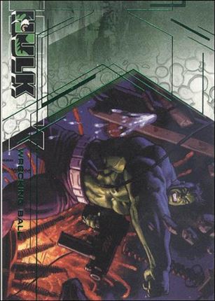 Hulk Film and Comic Cards (Base Set) card 57 Wrecking Ball