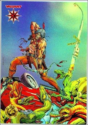 Valiant Era: Series 2 (Oversize Box Topper Subset) card OS4 Turok: Dinosaur Hunter #1