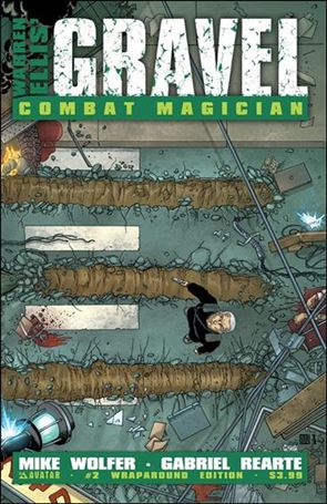 Gravel: Combat Magician issue 2-B Wraparound Cover