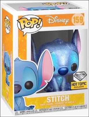 POP! Disney figure 159-C Stitch (Seated) (Diamond Collection) Hot Topic