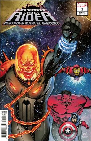 Cosmic Ghost Rider Destroys Marvel History issue 1-D Rob Liefeld 1:25 Cover