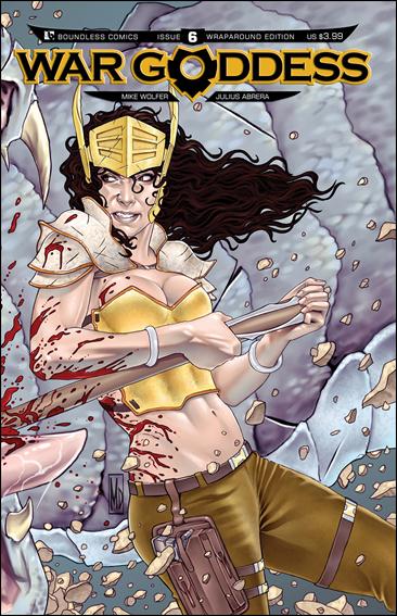 War Goddess issue 6-B Wraparound Cover