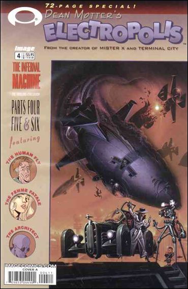 Electropolis issue 4 Ken Steacy Cover