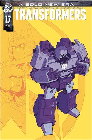 Transformers (2019) issue 17-B Brendan Cahill Cover