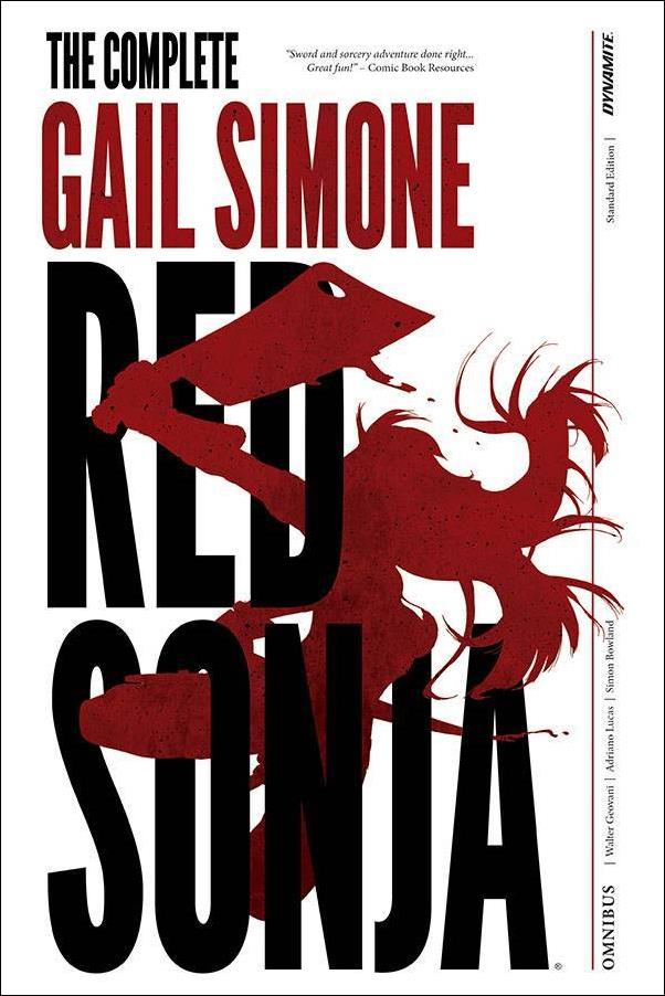 Complete Gail Simone Red Sonja Omnibus issue nn Standard Cover