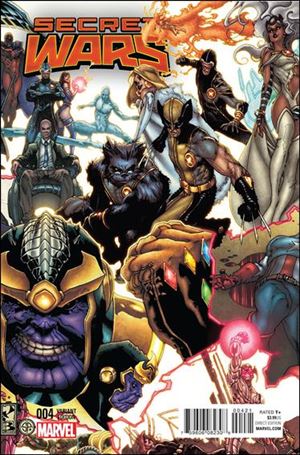 Secret Wars issue 4-B Simone Bianchi 1:20 Connecting Cover