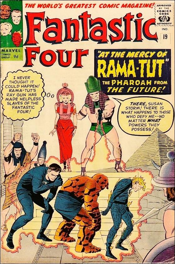 Fantastic Four (1961) issue 19-B UK Price Cover