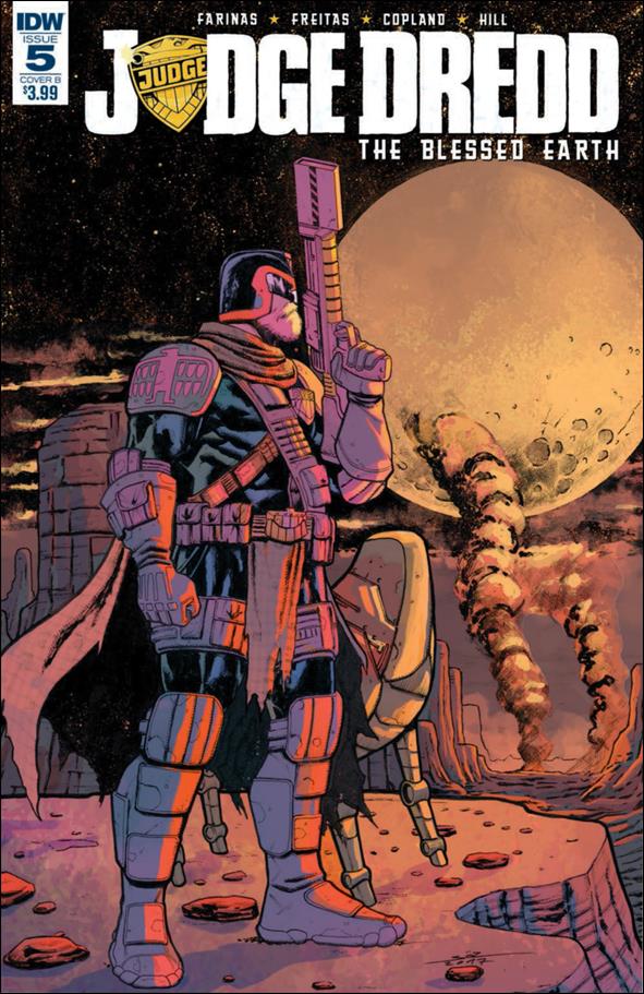 Judge Dredd: The Blessed Earth issue 5-B Sedat Oezgen Cover