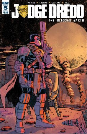 Judge Dredd: The Blessed Earth issue 5-B Sedat Oezgen Cover