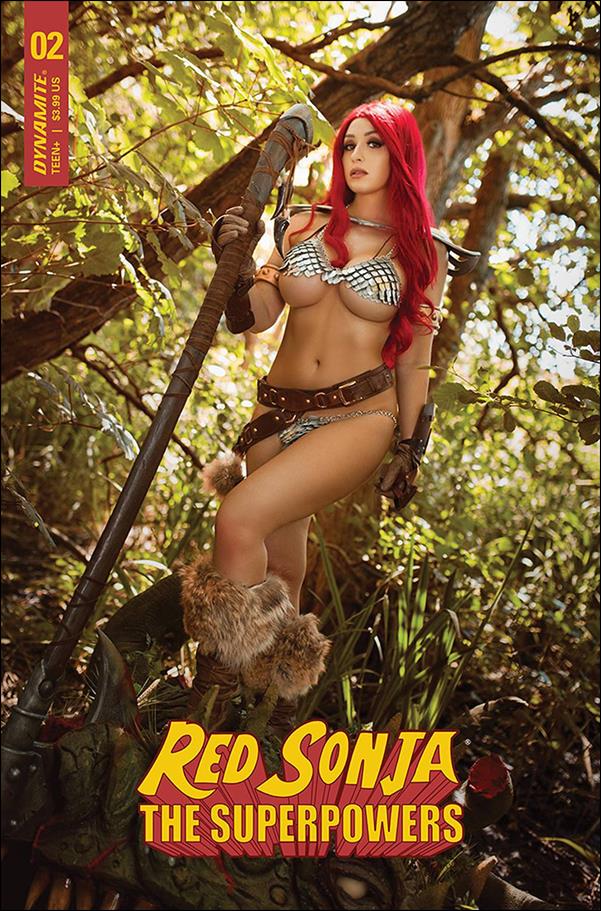 Red Sonja: The Superpowers issue 2-E Cosplay Photo Cover