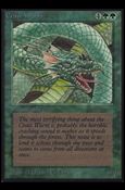 Magic the Gathering: Limited Edition Alpha (Base Set) card 190 Craw Wurm