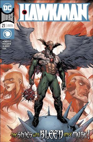 Hawkman (2018) issue 21 Raymund Bermudez Cover