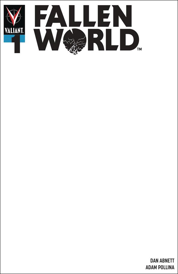 Fallen World issue 1-D Blank Cover