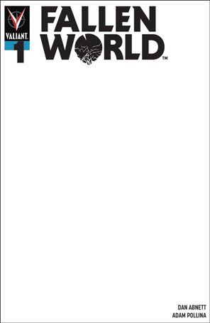 Fallen World issue 1-D Blank Cover