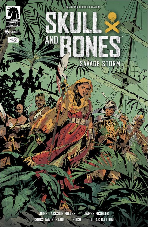 Skull and Bones: Savage Storm issue 2 Pius Bank Cover