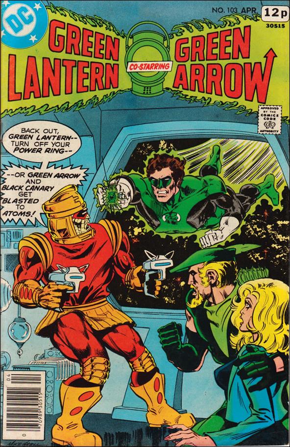 Green Lantern (1960) issue 103-B UK Price Cover