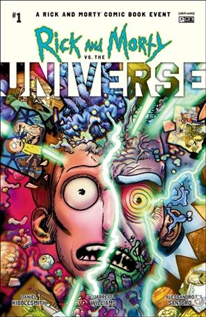 Rick and Morty vs. the Universe issue 1-B Juan Gedeon Cover