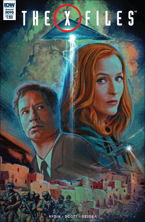 X-Files Annual (2014) issue 2016 Carlos Valenzuela Cover