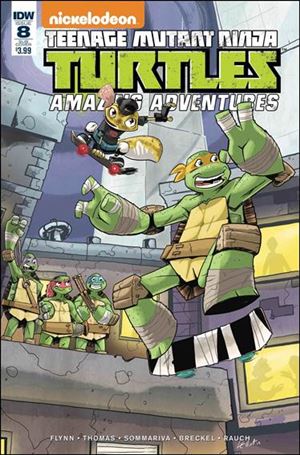 Teenage Mutant Ninja Turtles Amazing Adventures issue 8-B Lucas Elliot Subscription Cover