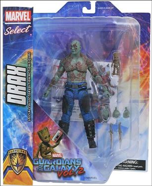 Marvel Select figure 133 Drax (Guardians of The Galaxy 2)