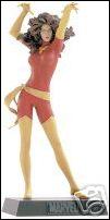 Classic Marvel Figurine Collection (UK) item 11-B Phoenix (Red and Yellow Costume)