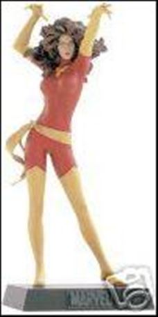 Classic Marvel Figurine Collection (UK) item 11-B Phoenix (Red and Yellow Costume)