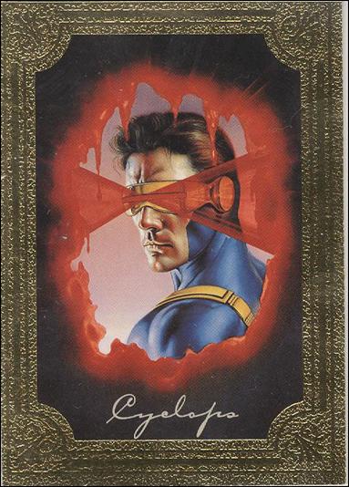 1996 Marvel Masterpieces: Series 5 (Gallery Subset) card 1 Cyclops