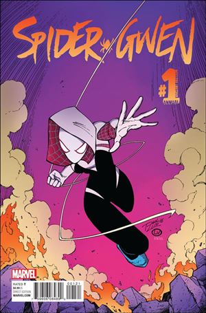 Spider-Gwen Annual issue 1-B Ron Lim Cover