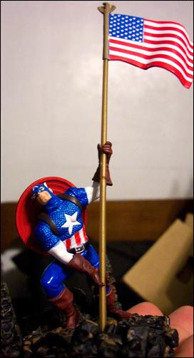 Marvel Heroes Figure Factory (Series 1) figure F Captain America