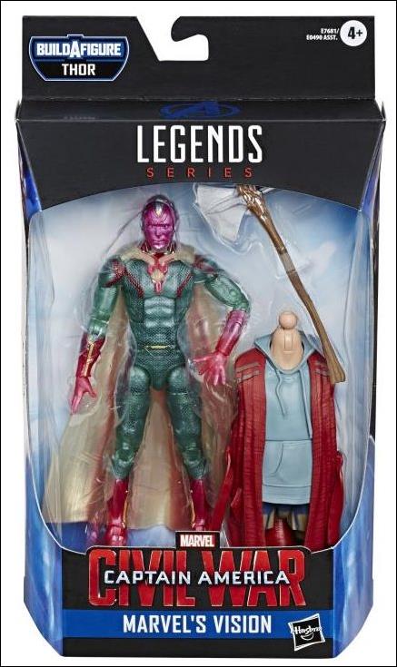 Marvel Legends Series: Avengers (Thor Series) figure 6 Vision
