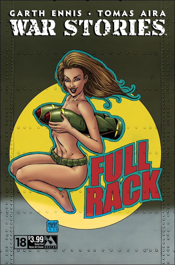 War Stories (2014) issue 18-C Good Girl Nose Art Cover