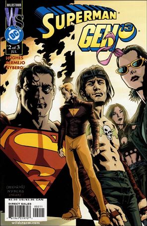 Superman/Gen13 issue 2 Lee Bermejo Cover