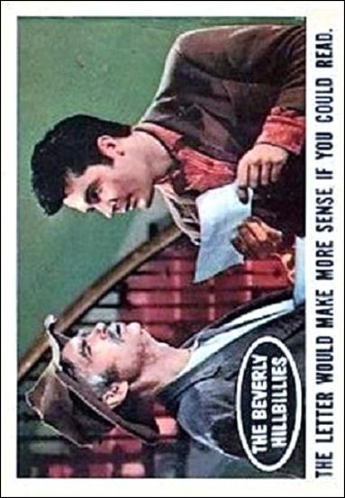 Beverly Hillbillies (Base Set) card 54 The Letter Would Make More Sense If You Could Read