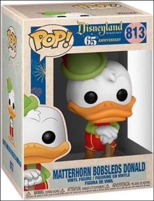 POP! Disney figure 813 Matterhorn Bobsleds Donald
