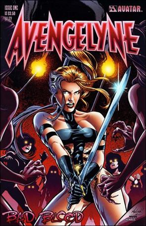 Avengelyne: Bad Blood issue 1-B Matt Haley Cover