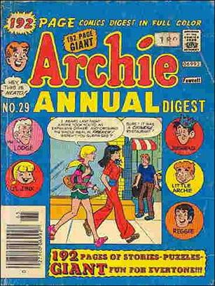 Archie Annual Digest Magazine issue 29