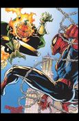 Spider-Man Archives (Base Set) card 54 Spider-Man vs. Jack O'Lantern