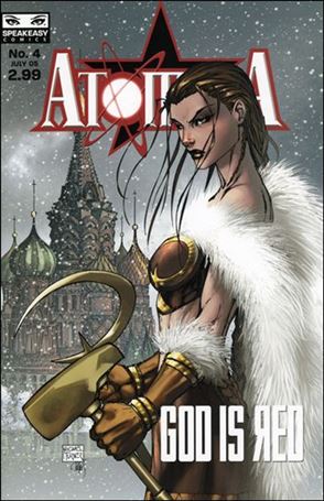 Atomika issue 4 Michael Turner Standard Cover