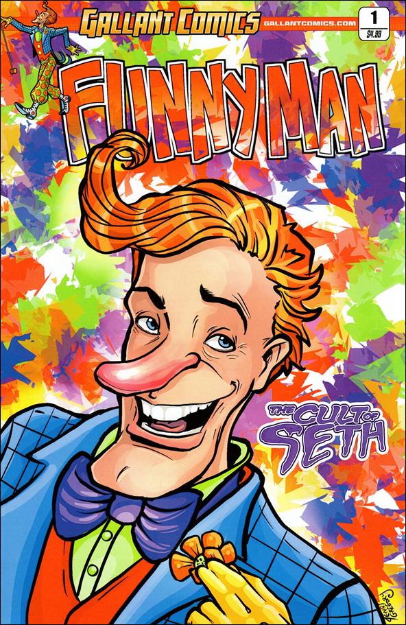 Funnyman: The Cult of Seth issue 1-C Jenni Gregory Cover