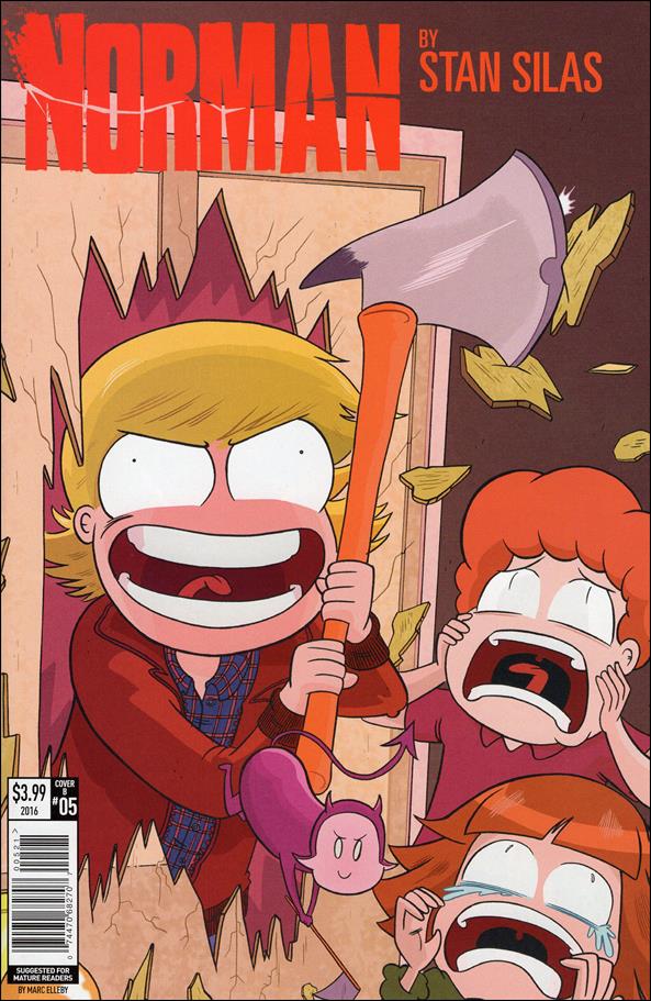 Norman (2016) issue 5-B Marc Ellerby Cover
