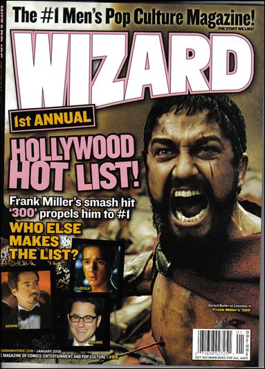 Wizard: The Comics Magazine issue 195-Z-INVALID