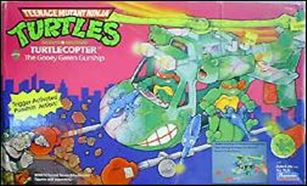Teenage Mutant Ninja Turtles (1988) Vehicles and Playsets figure 25 Turtlecopter