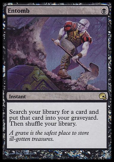 Magic the Gathering: Premium Deck Series: Graveborn (Base Set) card 14 Entomb