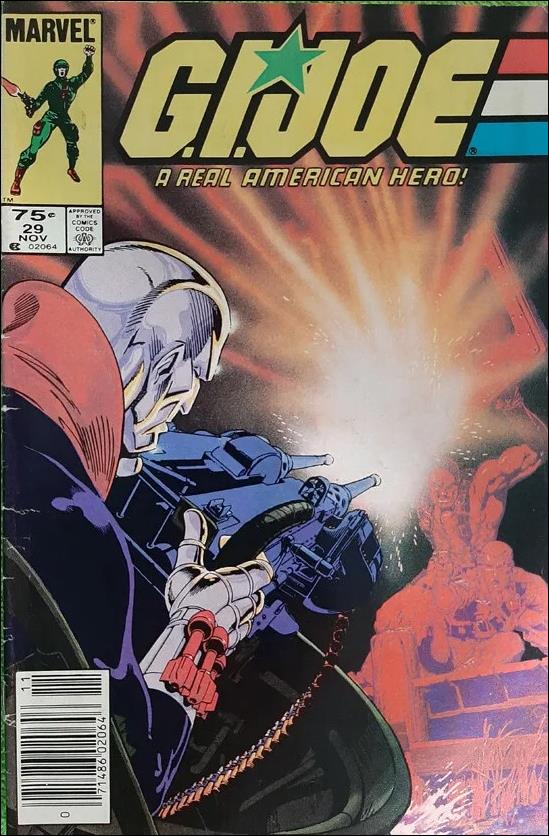 G.I. Joe: A Real American Hero issue 29-D Canadian Price Cover